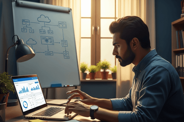 Cloud computing infrastructure concept