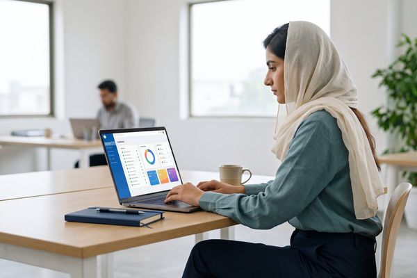 HR manager reviewing payroll compliance checklist in Pakistan