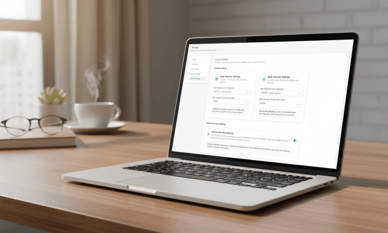 Ledgerly Account Settings - Single and Double Entry